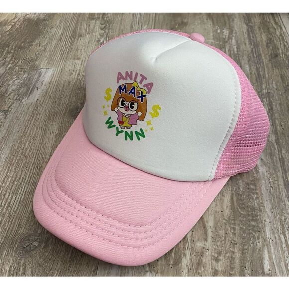 Drake Anita Max Wynn Pink Trucker Hat - Picture 1 of 3
